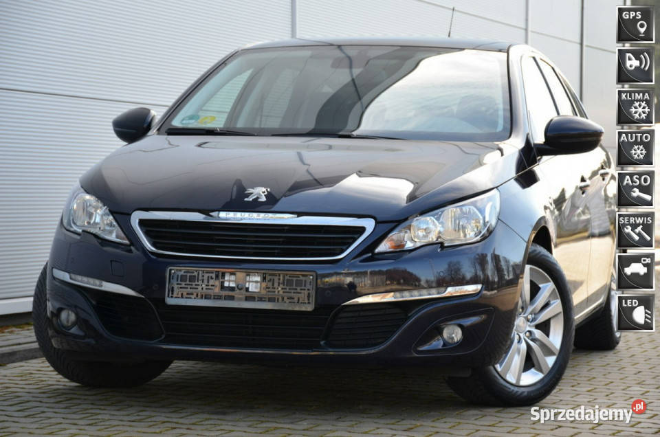 Peugeot 308 SW Opłacony 16 Blue HDI 120 Serwis Peugeot łódzkie Kutno