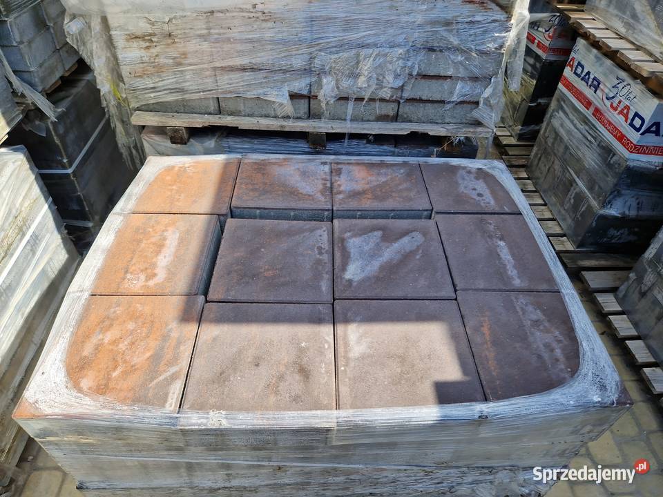 Kostka Brukowa Quadra 30x30x8 Kasztanowy Libet Wielogóra