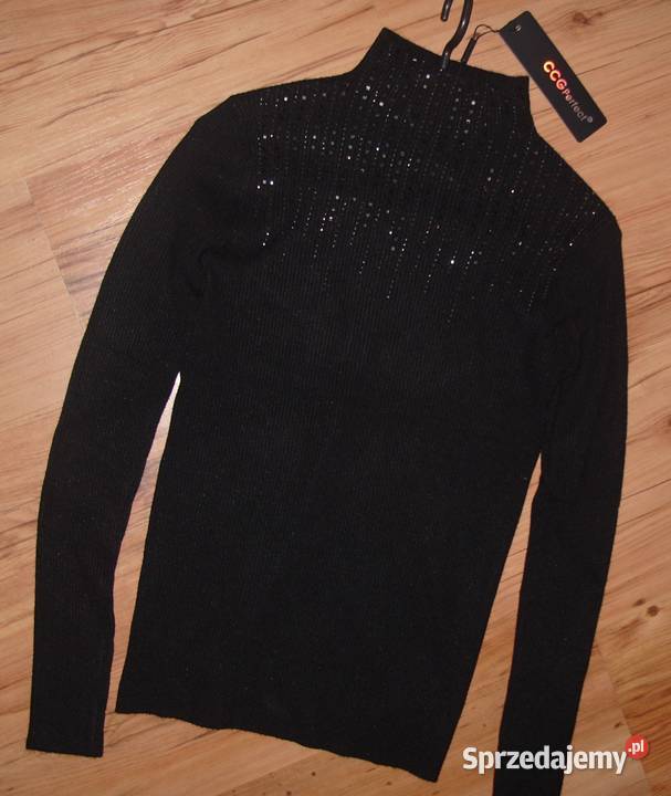 Prążkowany półgolf CCGPERFECT z cyrkoniami wielkopolskie sprzedam