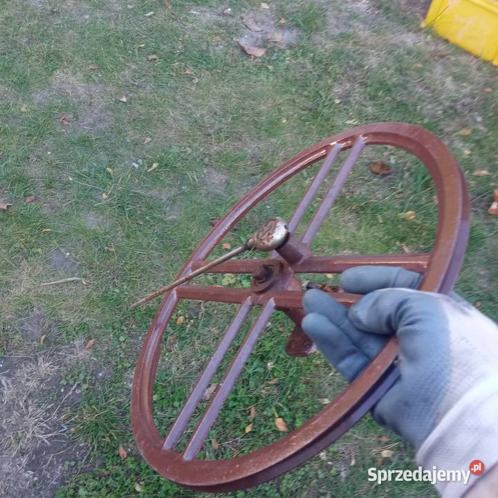 2 x Koło stopka starej maszyny do szycia Retro Młochów