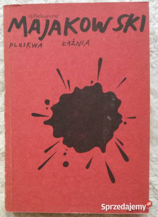 Utwory sceniczne Pluskwa Łaźnia W Majakowski Rok wydania 1985 Proza i poezja