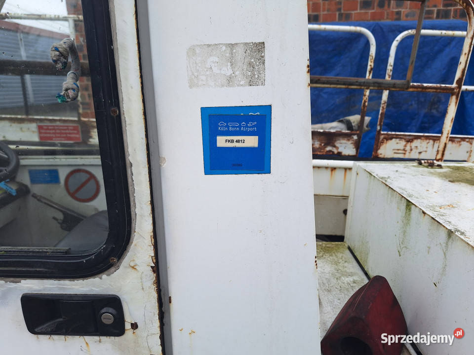 Wózek bagażowy MULAG MEF9 wysokość podnoszenia wielkopolskie sprzedam