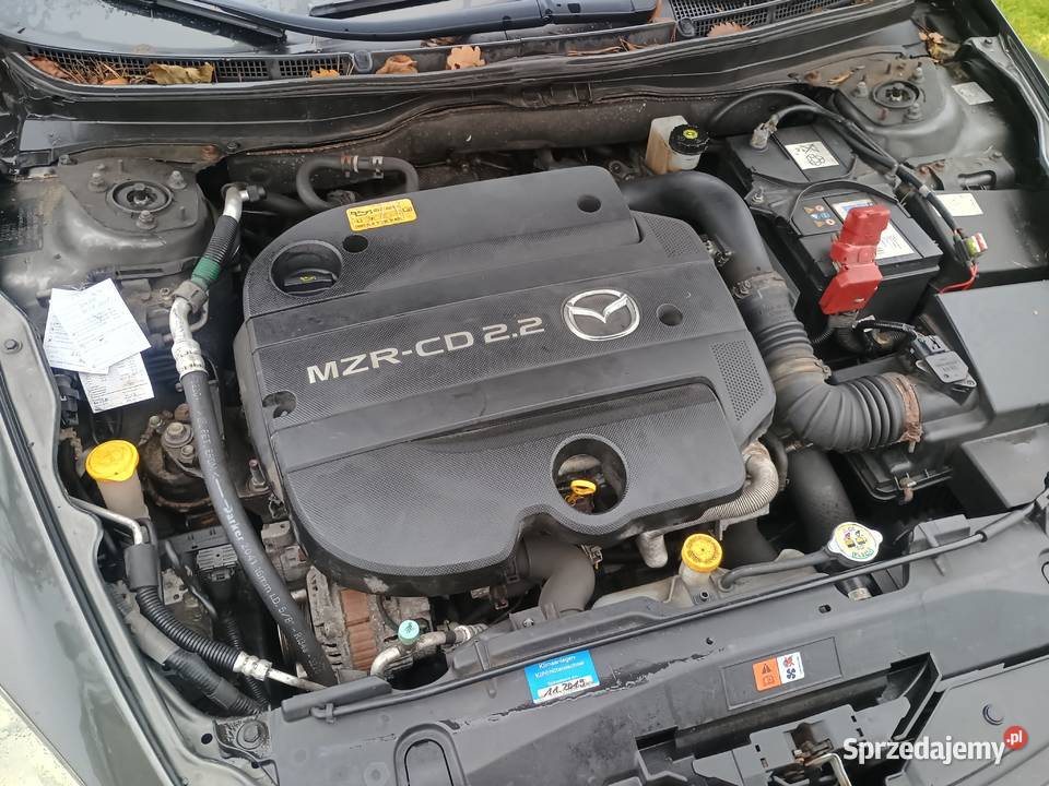 Mazda 6 II LIFT 2011r 22 MZRCD 163 ŁADNA z DE centralny zamek wielkopolskie Witkowo