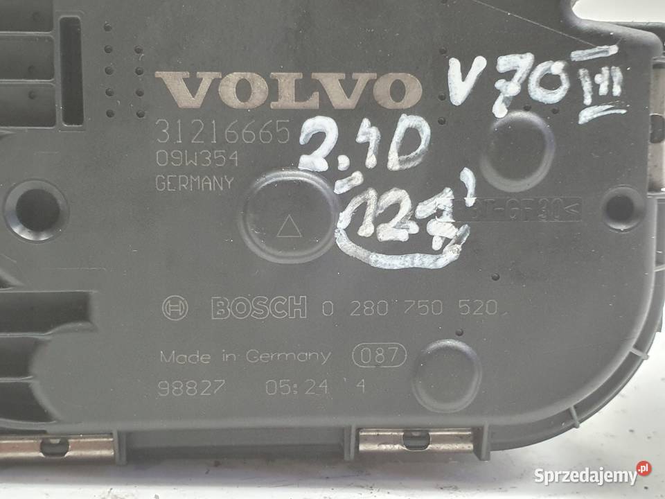 PRZEPUSTNICA Volvo V70 III XC70 II 24 D5 Chełm