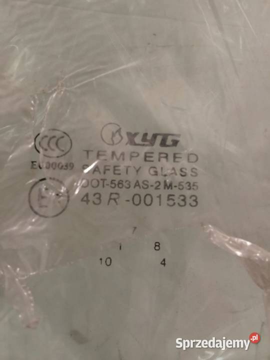 Szyba Drzwi Lewa Przednia Alfa Romeo 156 98 osobowe Bralin sprzedam