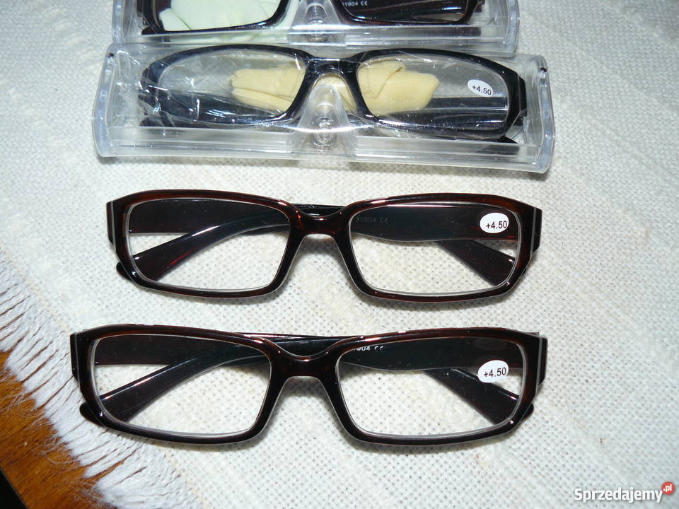 Okulary do czytania 20 3035 40 do 60 szklane Moda i Styl Nowa Sól