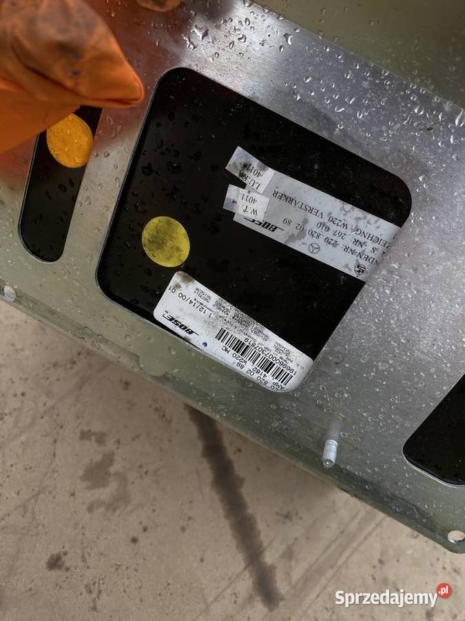 Wzmacniasz Bose i zmieniarka płyt w220 Parczew sprzedam