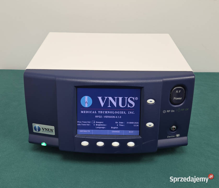Generator Radioczęstotliwości VNUS RFG2 leczenie Wrocław