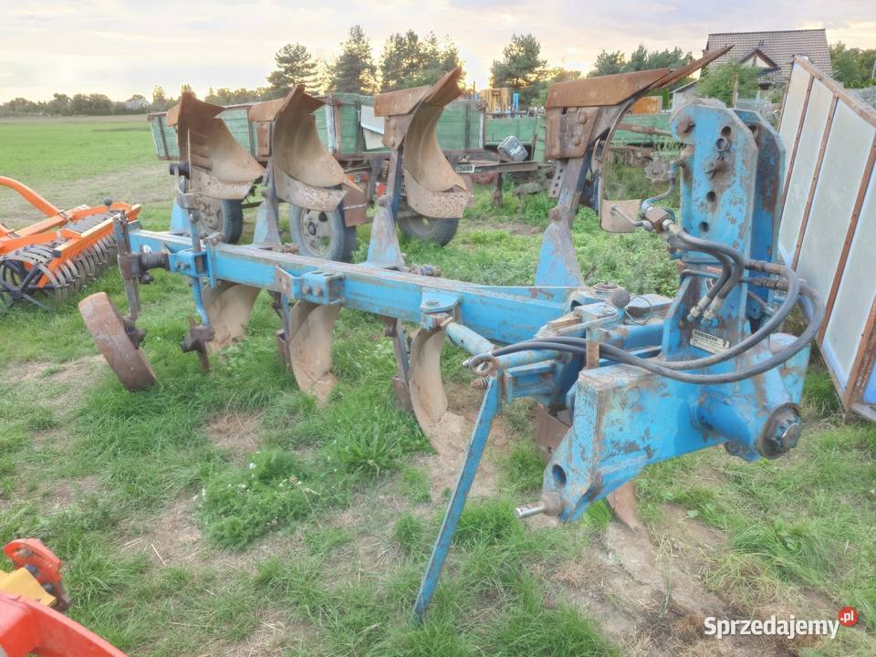 Pług 4 skibowy obrotowy Rabewerk Korfantów