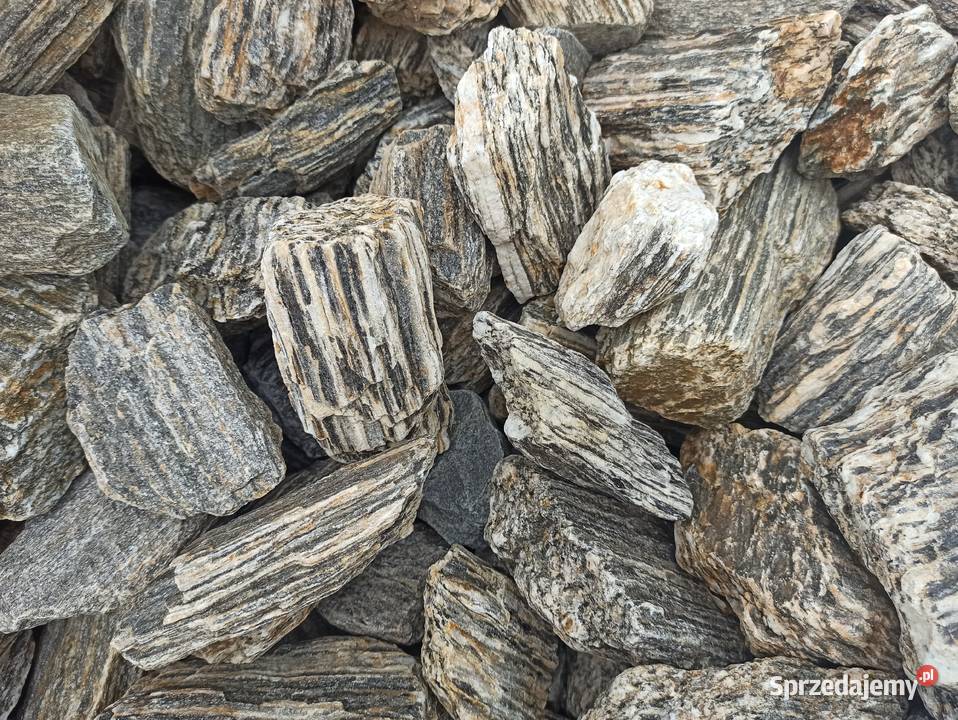 Kora Kamienna 1132 mm Gnejs Kamień w paski żwir sprzedam