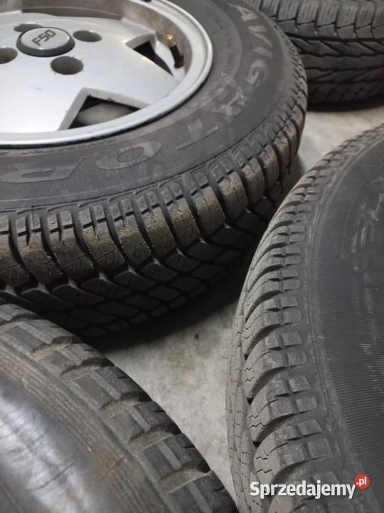 Felgi z oponami FSO Polonez 4x98 R13 Wyszków sprzedam
