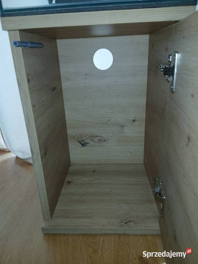 Akwarium optiwhite z szafką Kraków sprzedam