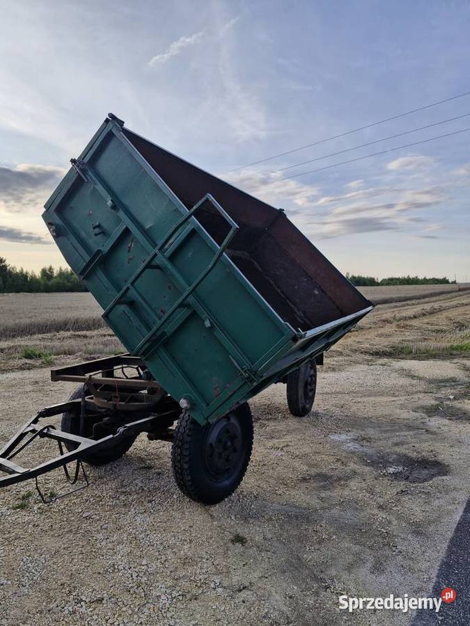 Przyczepa Wywrotka SANOK D44B Podwójne burty