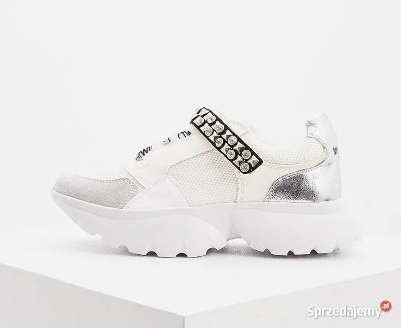 37 TWINSET MY TWIN Damskie eleganckie sneakersy 23.3cm Szczerbice