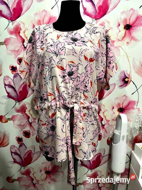 JDY bluzka modny wzór kwiaty floral pastelowa różowy Choszczno