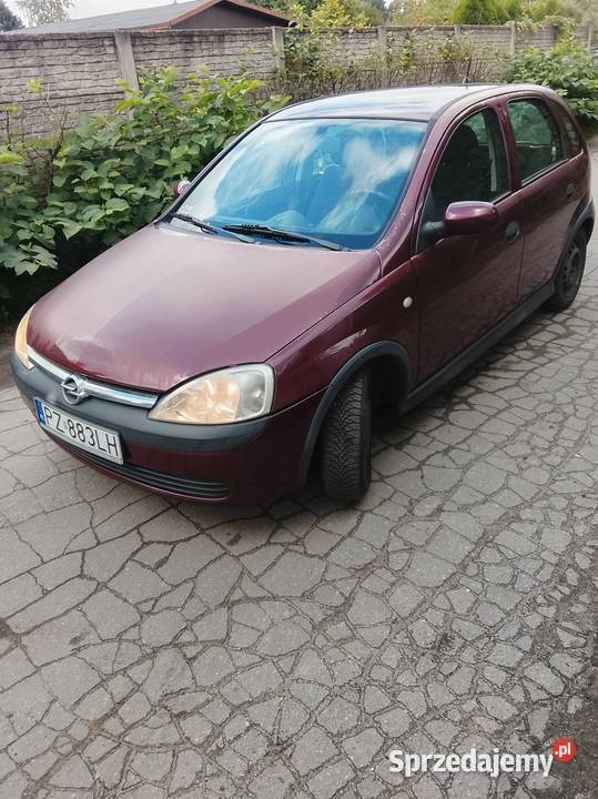 Opel Corsa 17 DTI diesel Wspomaganie klima itp komputer pokładowy Poznań sprzedam