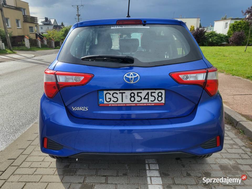 Toyota Yaris z 2018 roku 10 Benzyna LPG Starogard Gdański sprzedam