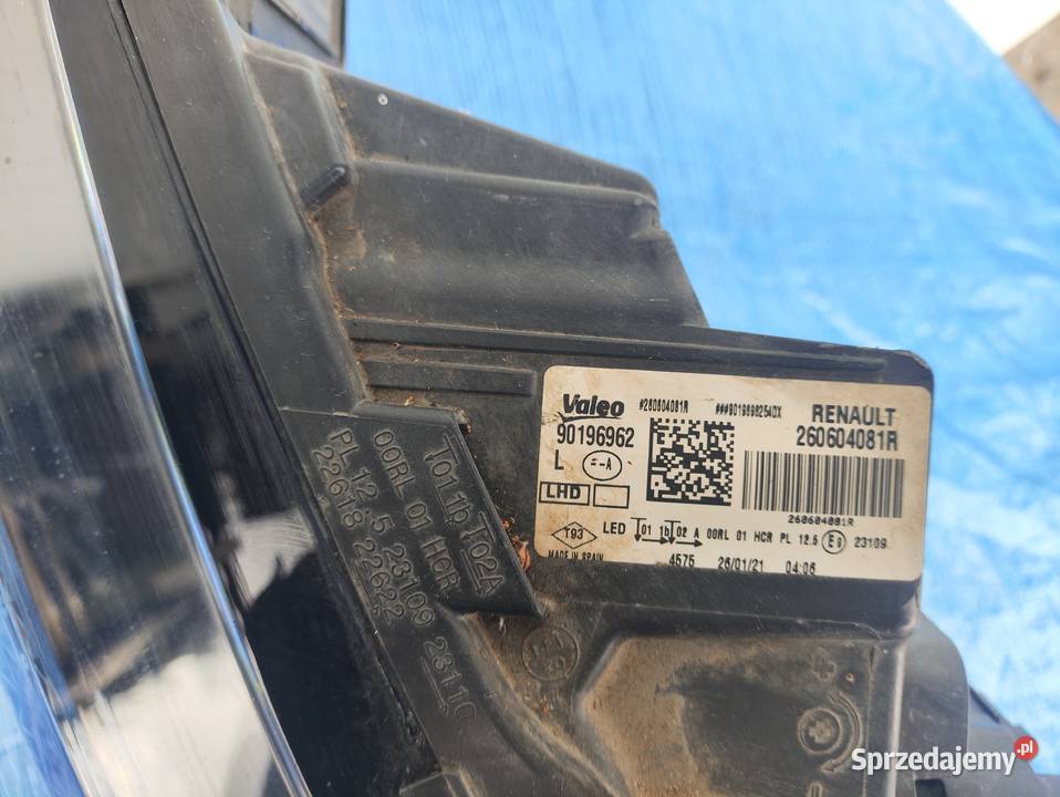 RENAULT MEGANE IV LIFT FULL LED LAMPA PRZÓD osobowe Wałcz
