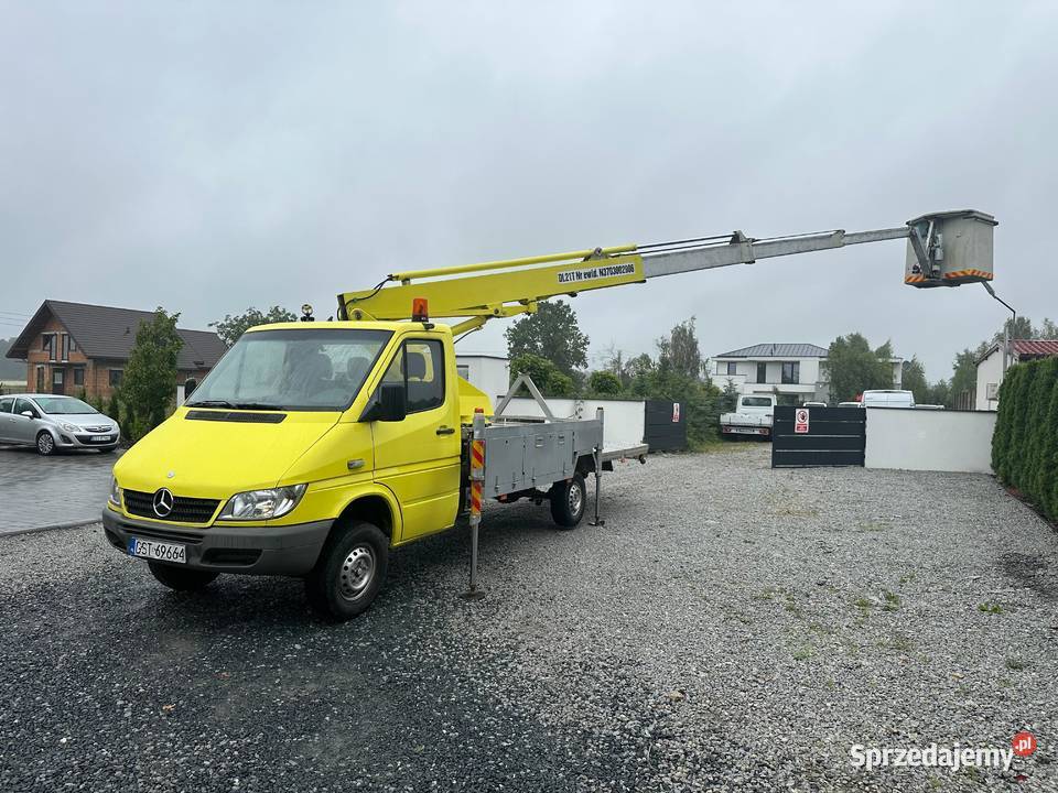 Mercedes Sprinter 311 podnośnik koszowy 21m diesel łódzkie Złoczew