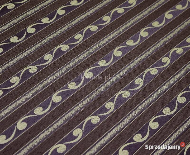 Bora tkanina tapicerska żakardowo szenilowa śląskie Jaworzno