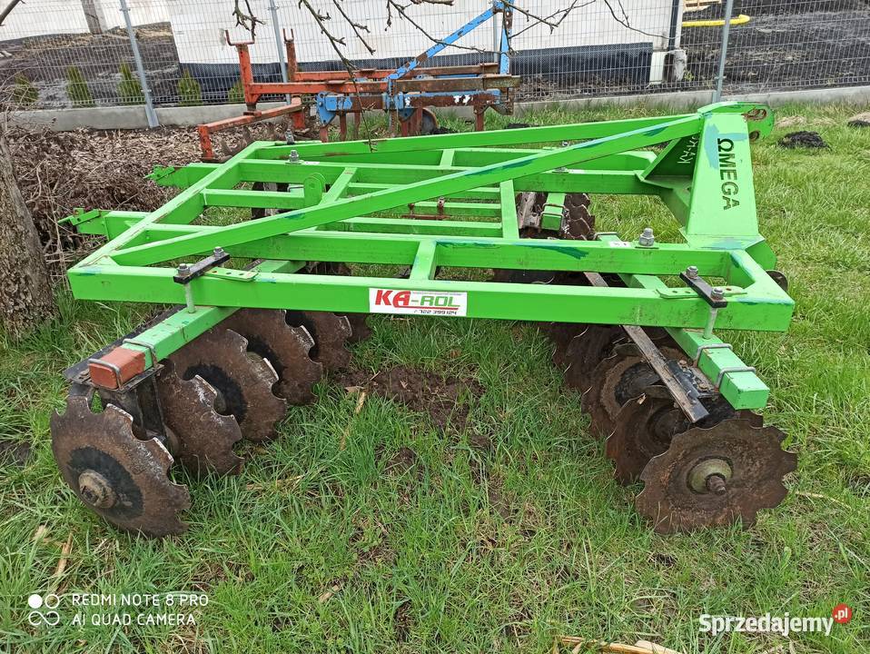 Talerzówka brona talerzowa typ X 24 m 46 talerzy lubelskie Jacków