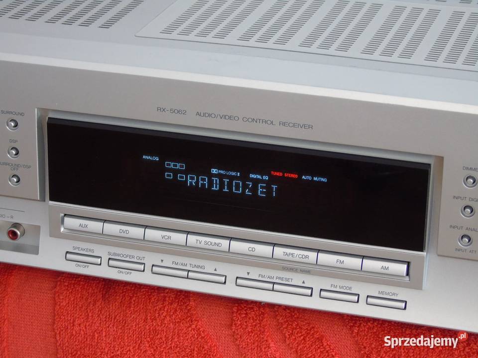 Amplituner JVC RX5062S korektor mocny WYSYŁKA Jasło