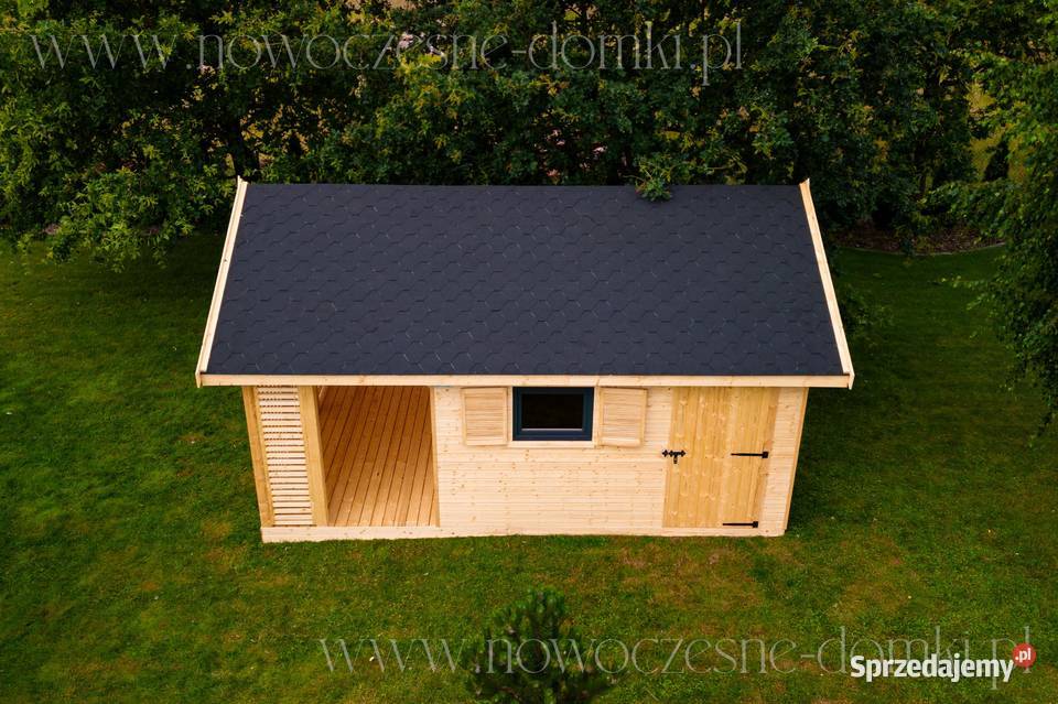 Domek Ogrodowy Na Działkę Leon 2 4x6 do 35m2 Domki narzędziowe Lublin sprzedam