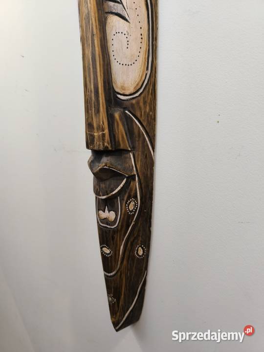 Piękna maska etniczna wisząca łódzkie Łódź sprzedam
