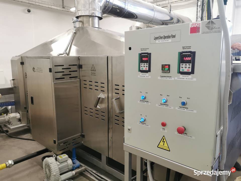 Linia do tortilla z gorącą prasą B PlusBakeres Rzeszów sprzedam