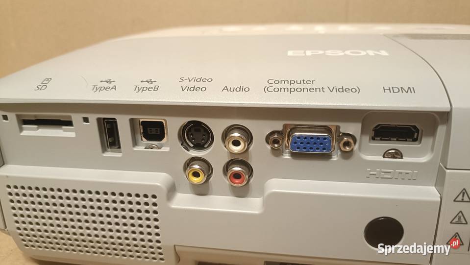 Projektor EPSON H285B bez pilota