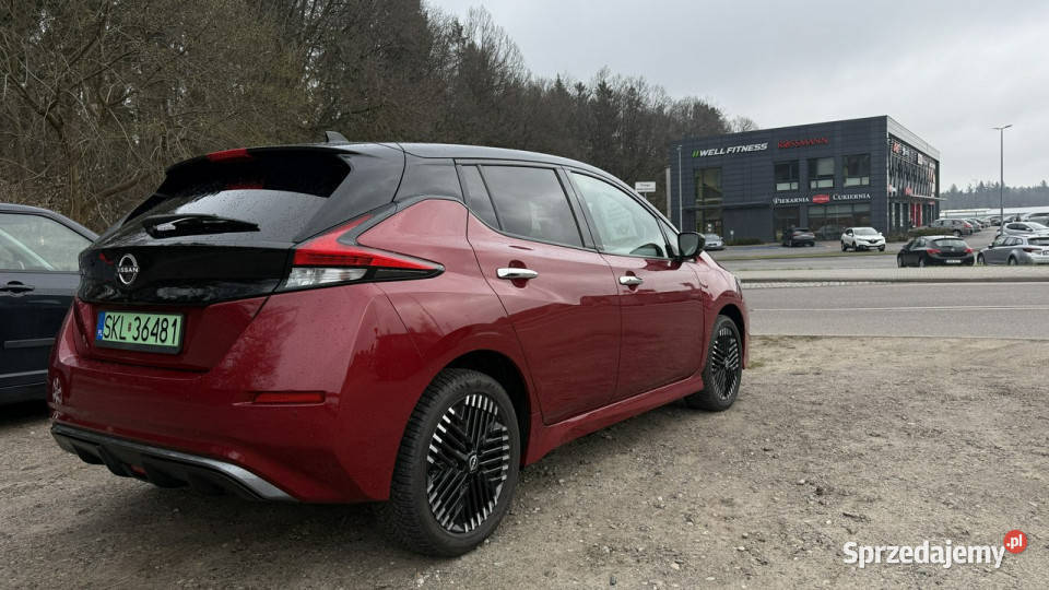 Nissan Leaf 62kwh Tekna wersja kamery 360 skóry bluetooth Gdańsk