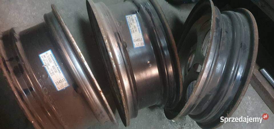 3x Felgi stalowe 15 3 śruby Smart WYSYŁKA Pobiedziska