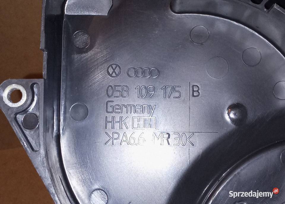 Osłona paska rozrządu 058109175B VW Audi 18T 18 osobowe dolnośląskie Wrocław