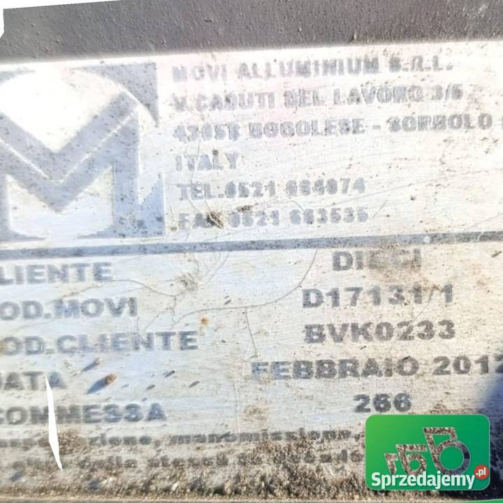 Chłodnica BVK0233 D171311 Dieci Runner 4013 Wilkowo