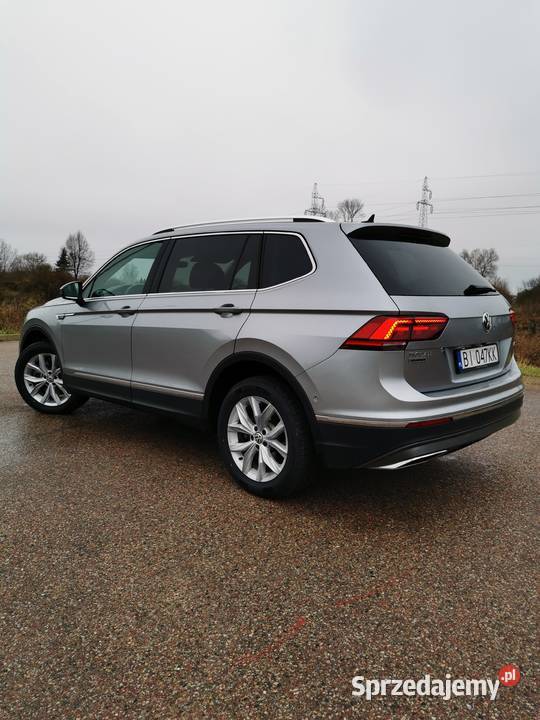 VW TIGUAN ALLSPACE 20D 4x4 200 automat DSG Białystok
