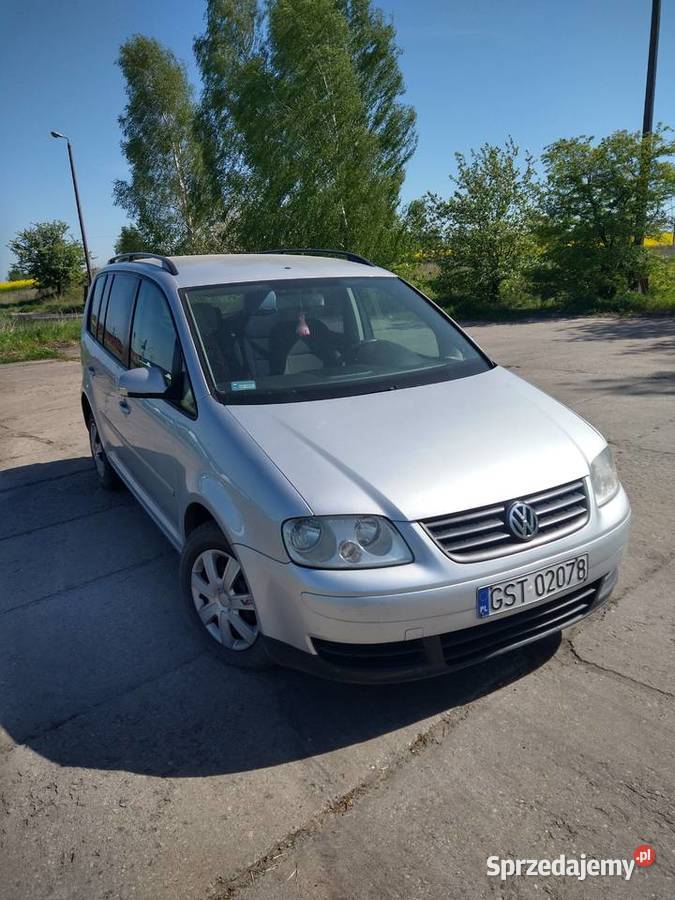 Volkswagen Touran 19 TDI Rok produkcji 2004 Rychława