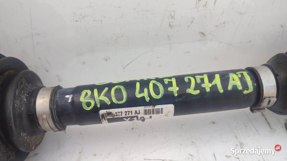 86IRLAUDI A4 B8 A5 8T 30 TDI 8K0407271AJ PÓŁOŚ Układ napędowy Włoszczowa