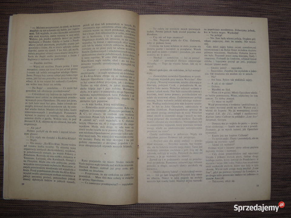 Przygody Sherlocka Holmesa 1 Rok wydania 1977 Warszawa