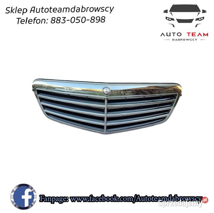 Grill atrapa przód Mercedes EKlasa W212 sedan dolnośląskie Mielęcin