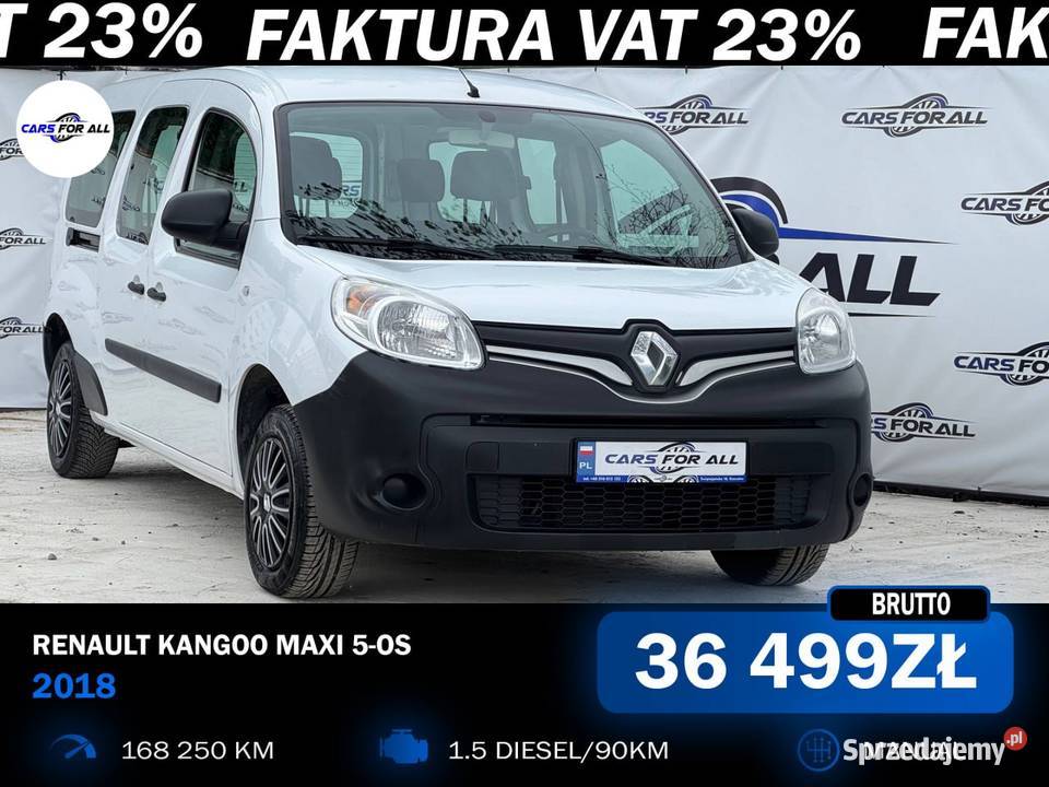 Renault Kangoo II 15 Maxi 5osobowy dCi Grand