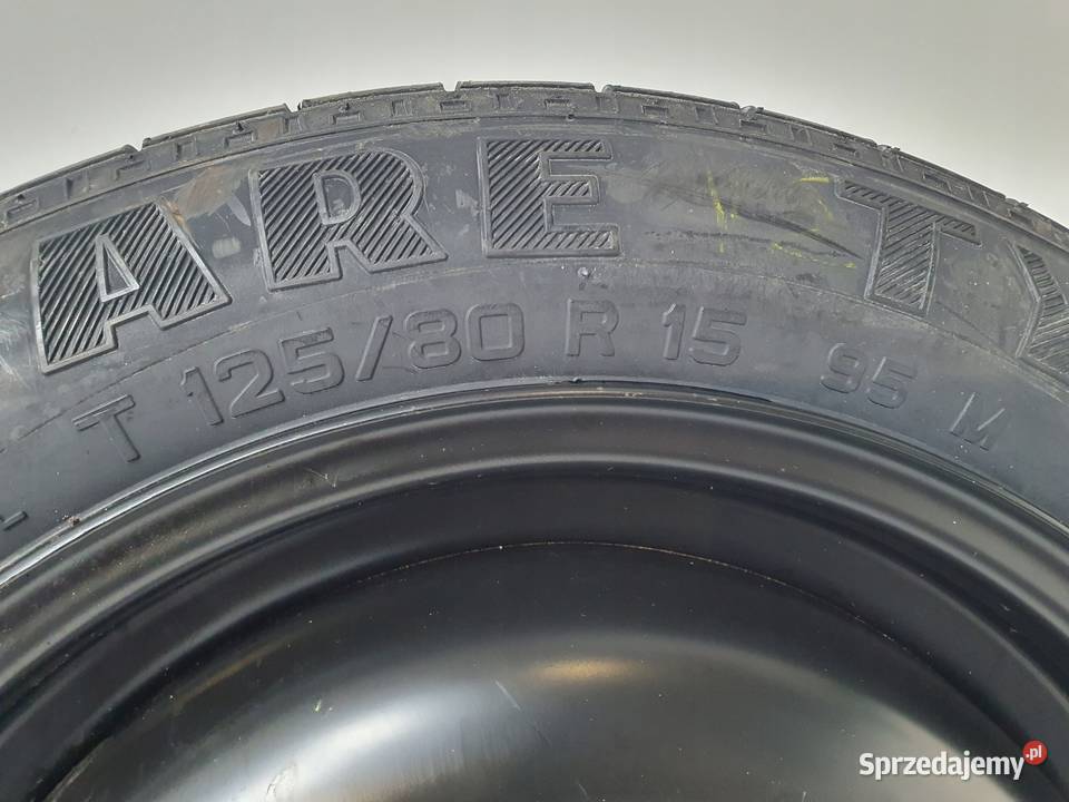 KOŁO DOJAZDOWE 12580 R15 98ABNA 2150836 4x108