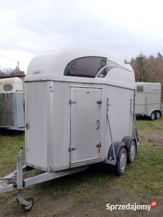 Do sprzedania przyczepa do przewozu dwóch koni Żerdzina