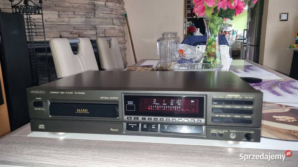 Odtwarzacz CD Technics SLPG400A Level Meter Peak Odtwarzacze CD i MD sprzedam