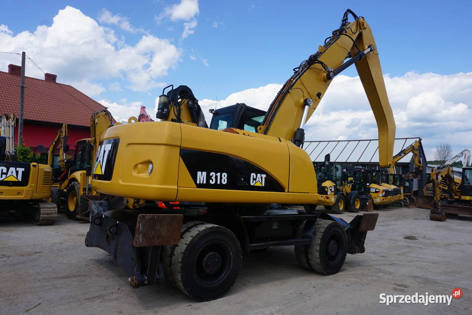 Koparka kołowa CAT M 318D MH 2014 Jeziorko