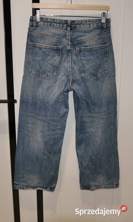 Zara Baggy świetne spodnie szerokie nogawki 34 Wrocław sprzedam