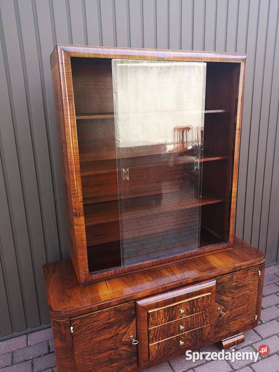 WitrynaSerwantka ARTDECO Politura Orzech Stara Swarzędz