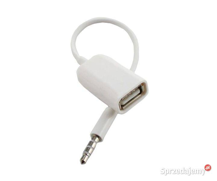 KABEL PRZEJŚCIÓWKA JACK 35mm AUX NA USB OTG HOST Zamość