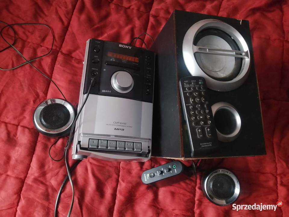 Mini wieża Sony HCDEH10 z głosnikami Sony dolnośląskie Legnica