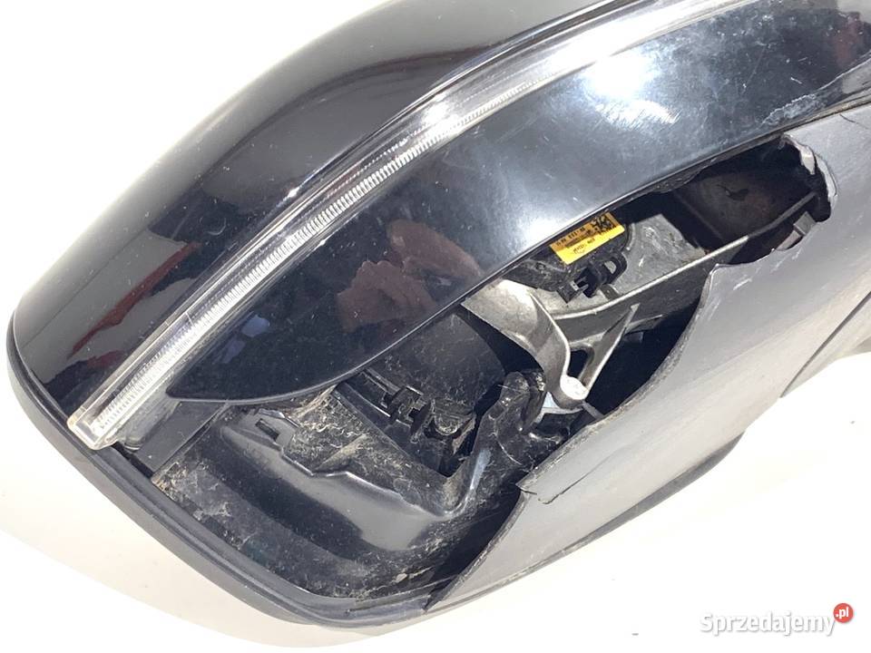 LUSTERKO PRAWY BMW G30 SedanLimuzyna Schwarz Jet Karoseria