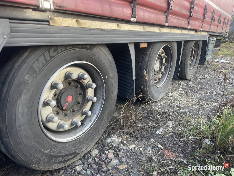 Naczepa ciężarowa Krone Mega firanka 2018 oś